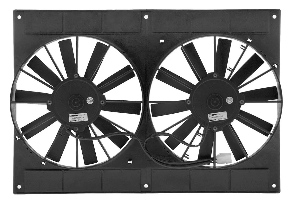 11" Dual Electric Thermo Fans SPEF4028