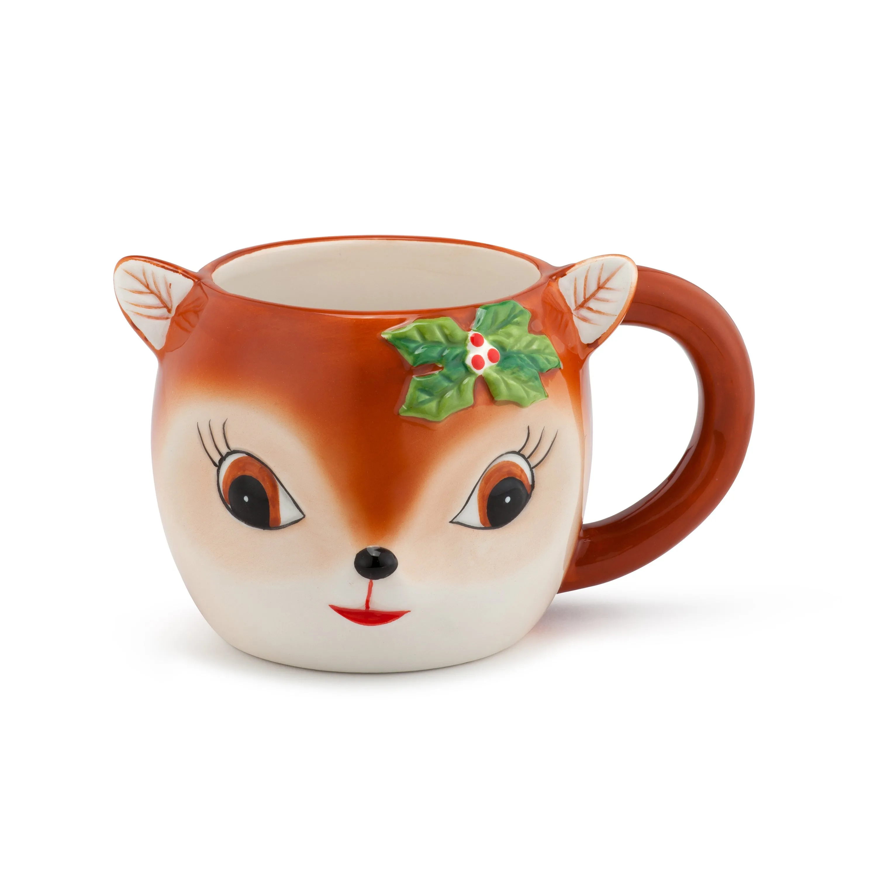 16 oz. Nostalgic Ceramic Mug - Reindeer