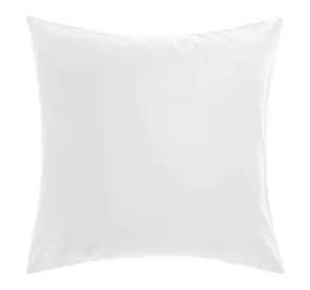 250THC Poly Cotton Percale European Pillowcase White