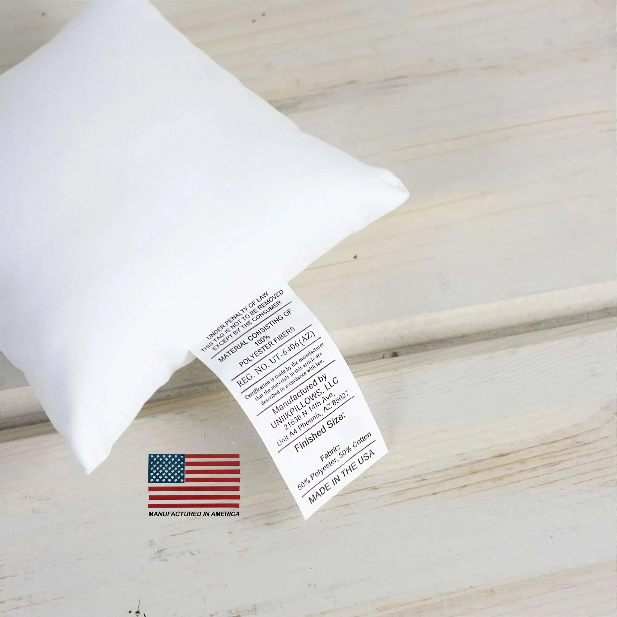 31x31 | Indoor Outdoor Hypoallergenic Polyester Pillow Insert | Quality Insert | Pillow Inners | Throw Pillow Insert | Square Pillow Inserts