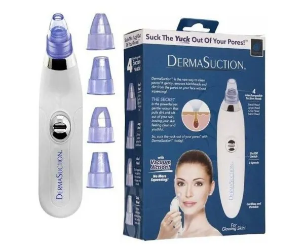 4-in-1 Blackhead Remover Machine - Derma Suction Vacuum Pore Cleaner