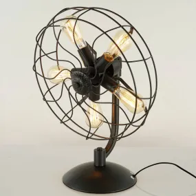 5 Heads Industrial Fan Table Lamp Cy-Ltd-024