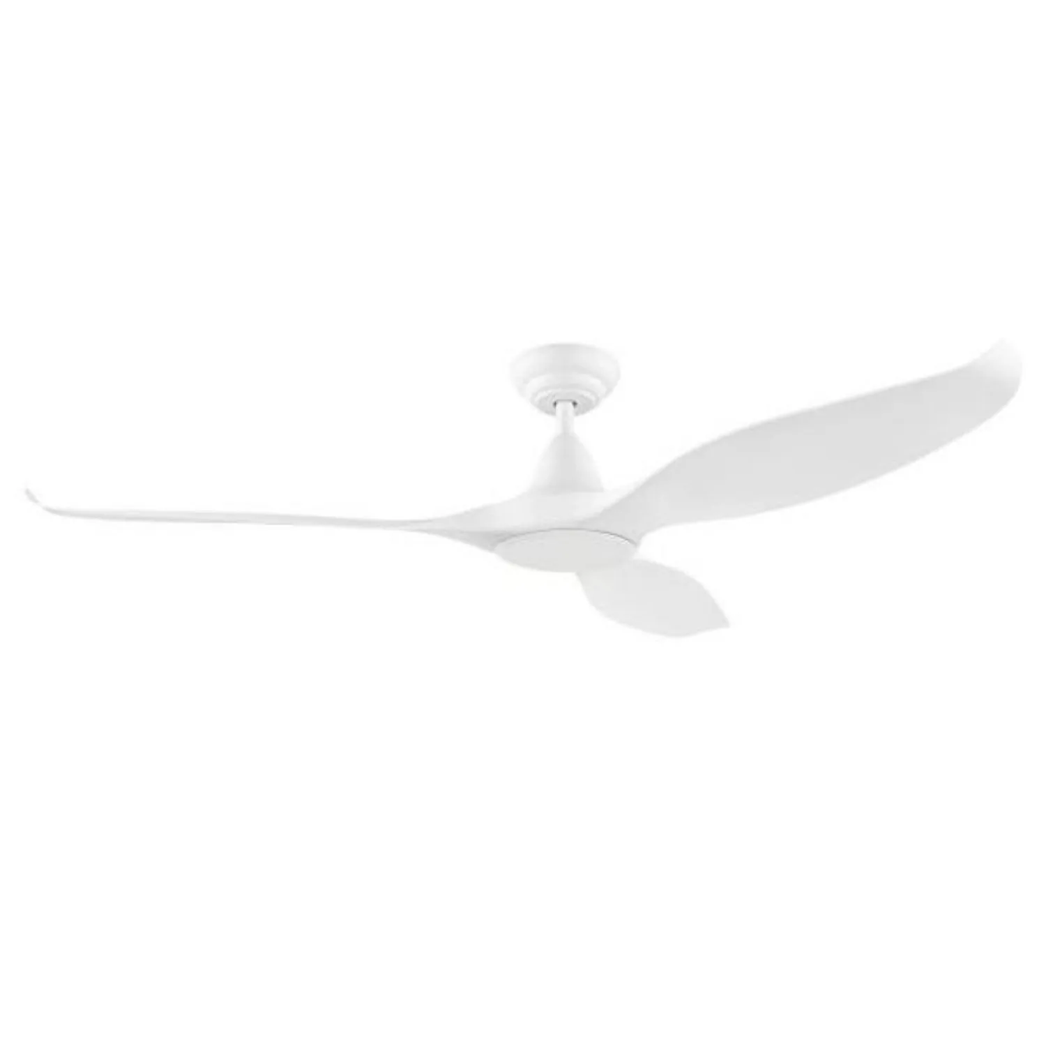 60" Noosa DC Ceiling Fan Black, White, Titanium 203372, 203373, 204748 Eglo Lighting