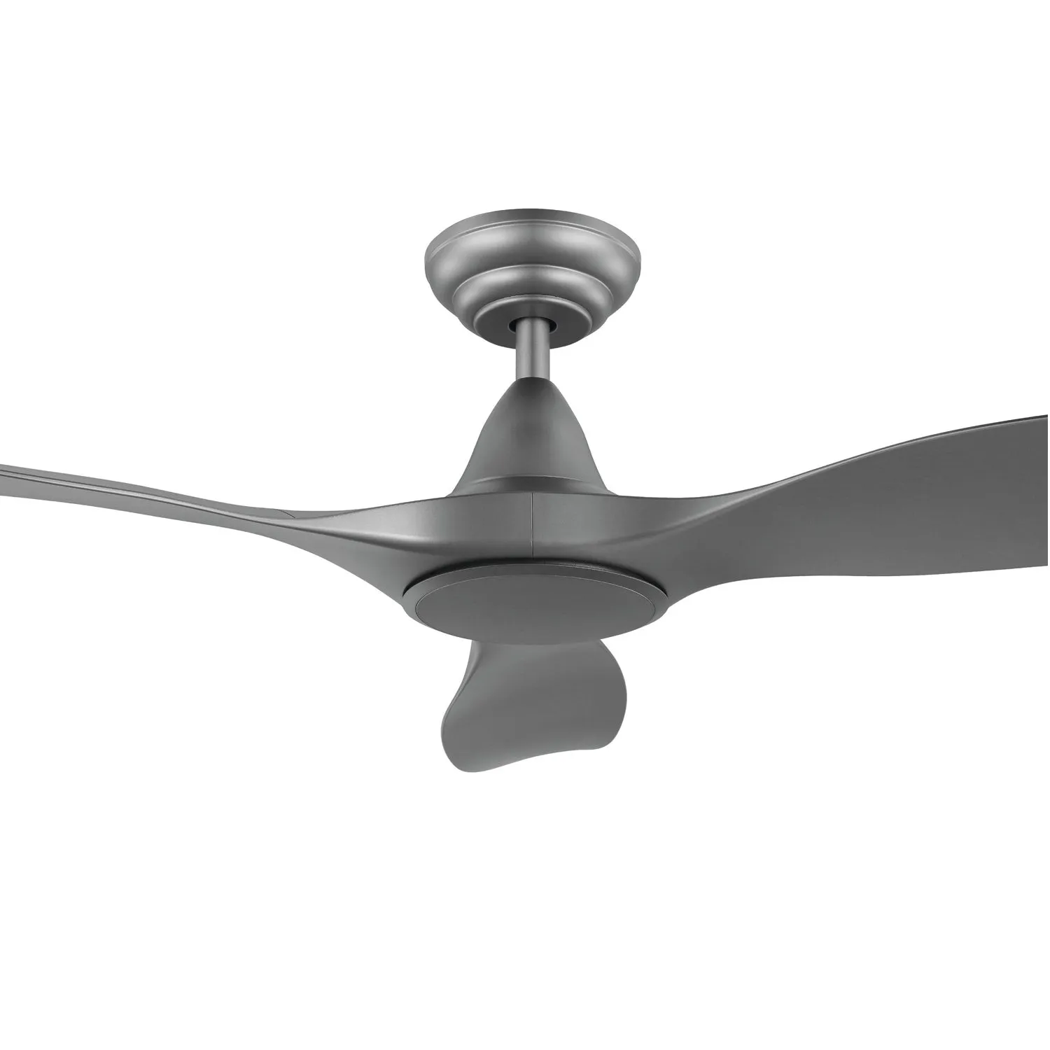 60" Noosa DC Ceiling Fan Black, White, Titanium 203372, 203373, 204748 Eglo Lighting