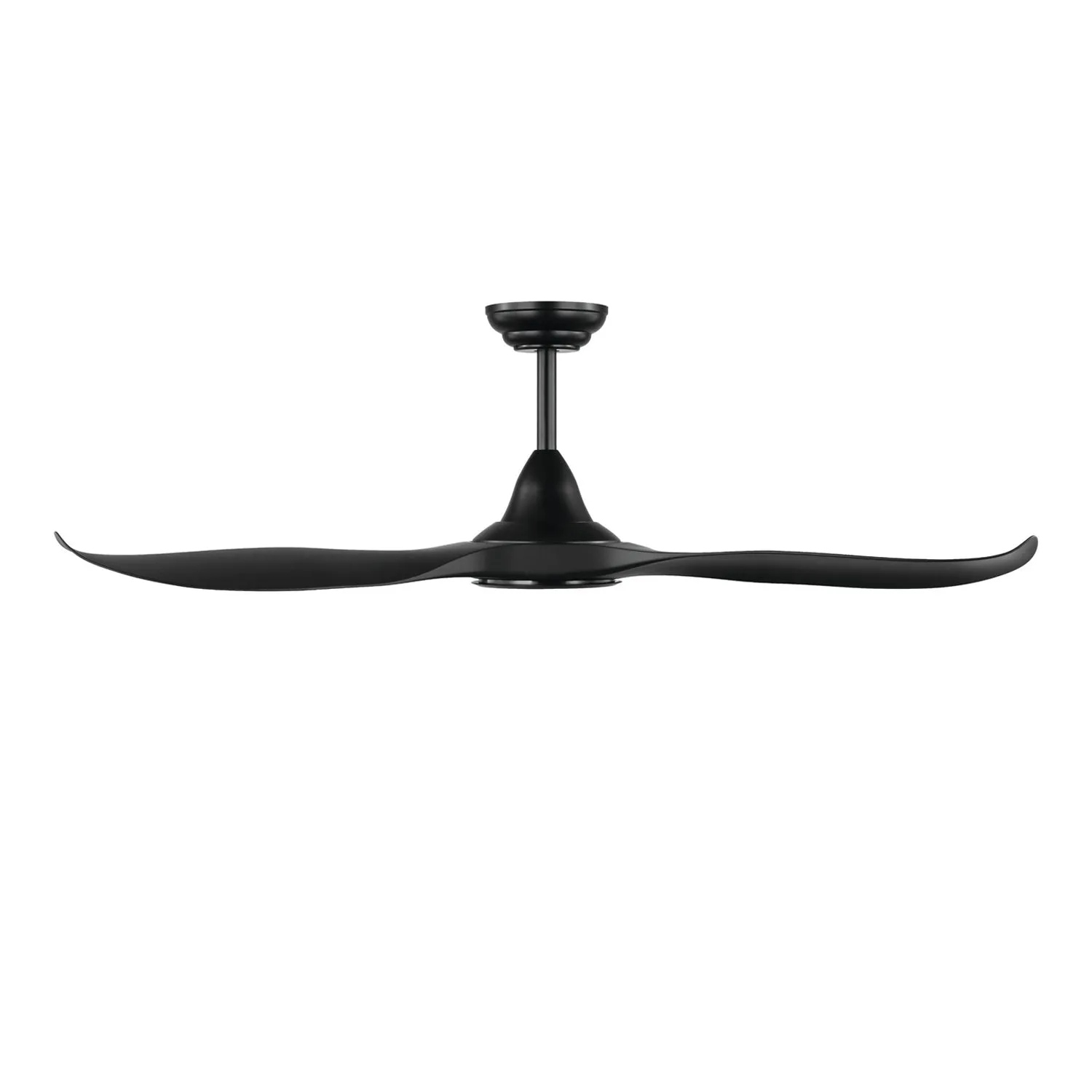 60" Noosa DC Ceiling Fan Black, White, Titanium 203372, 203373, 204748 Eglo Lighting