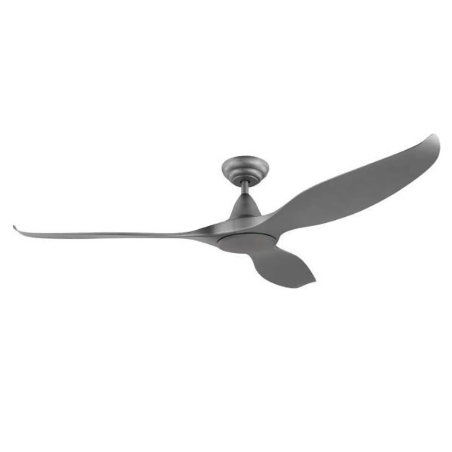 60" Noosa DC Ceiling Fan Black, White, Titanium 203372, 203373, 204748 Eglo Lighting