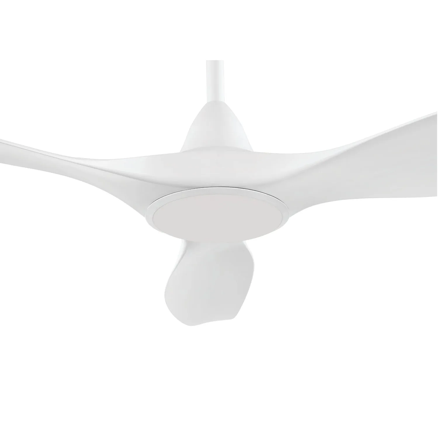 60" Noosa DC Ceiling Fan Black, White, Titanium 203372, 203373, 204748 Eglo Lighting