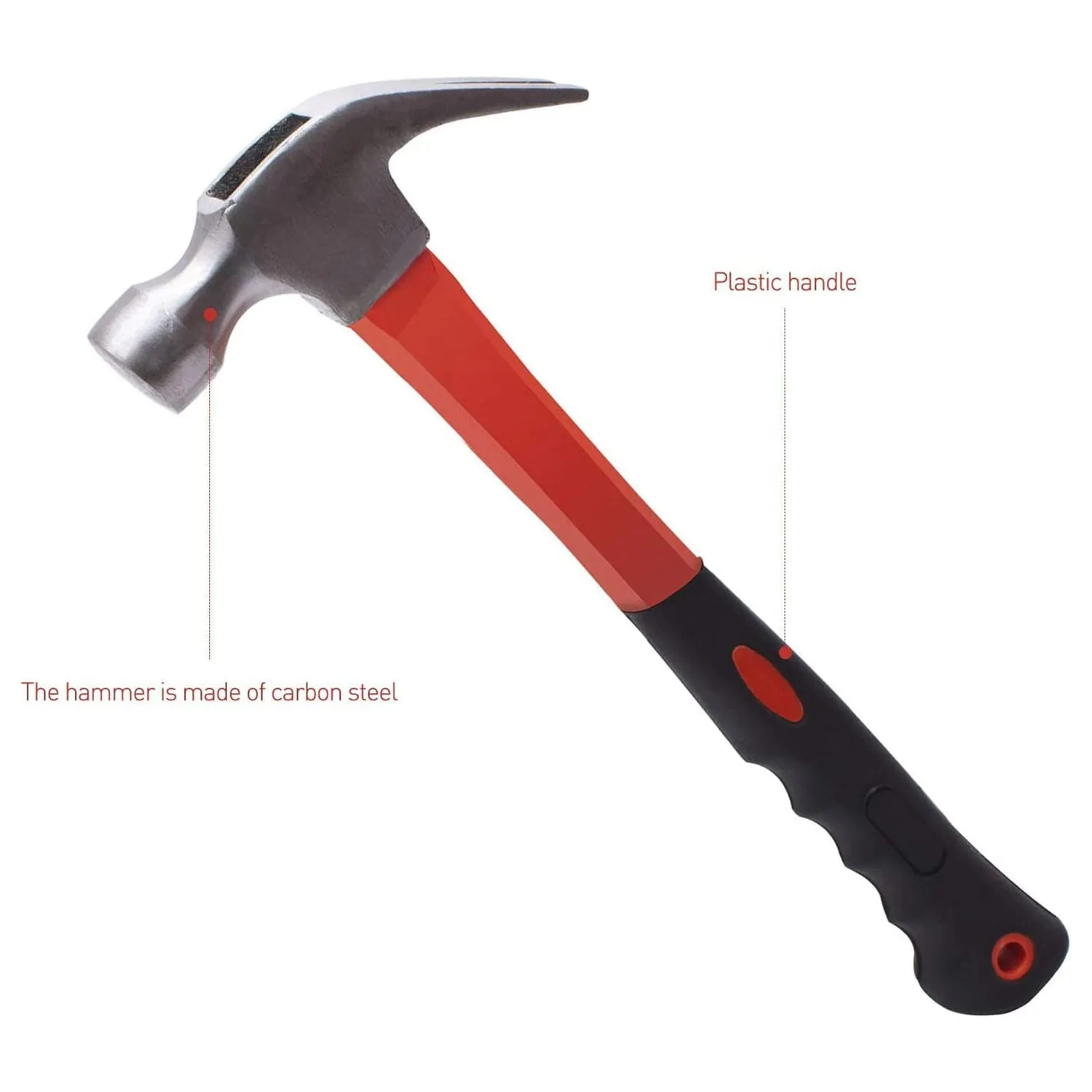 9081 Fibreglass Nail Hammer 27cm