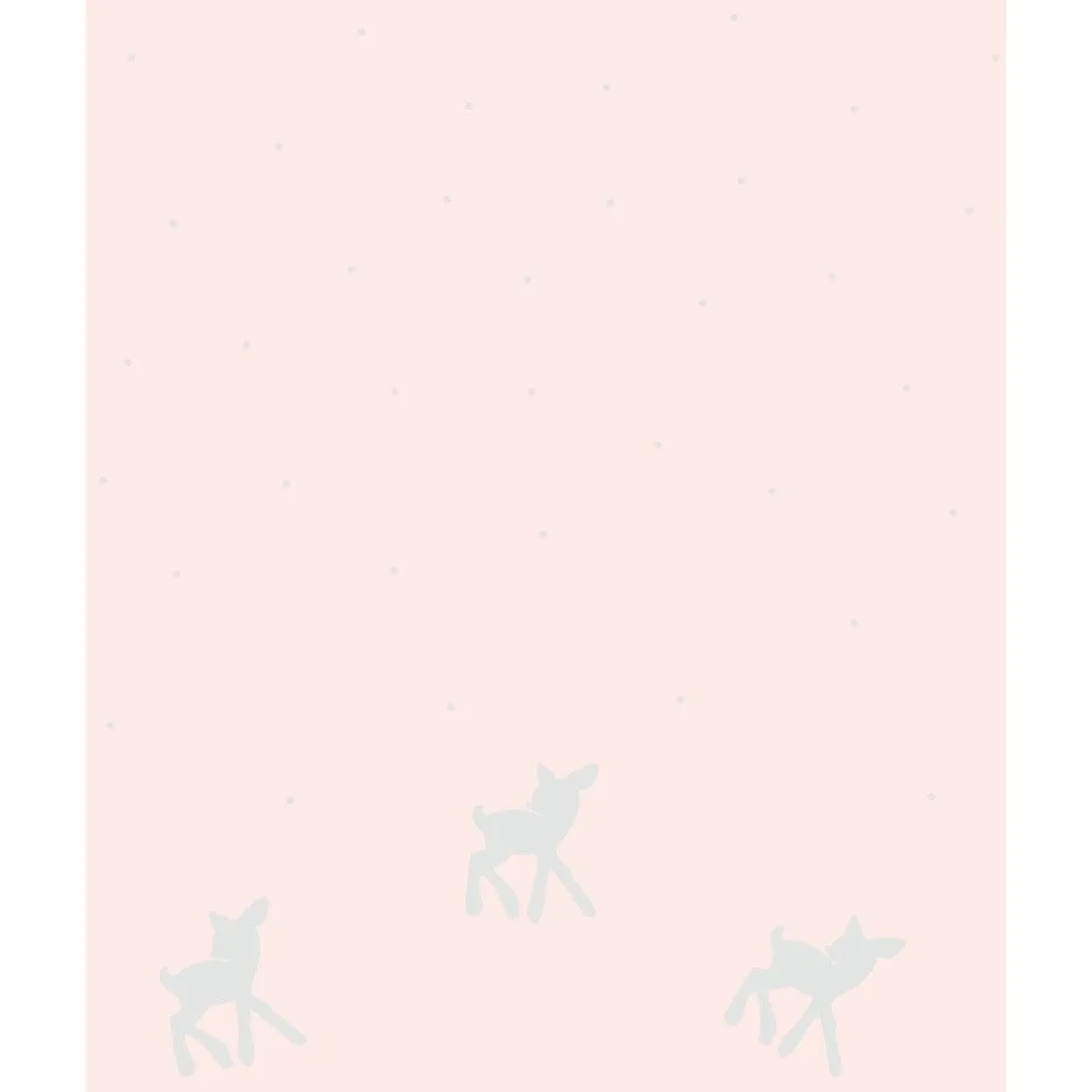 Alimrose Knit Stroller Blanket - Deer and Dots Pink