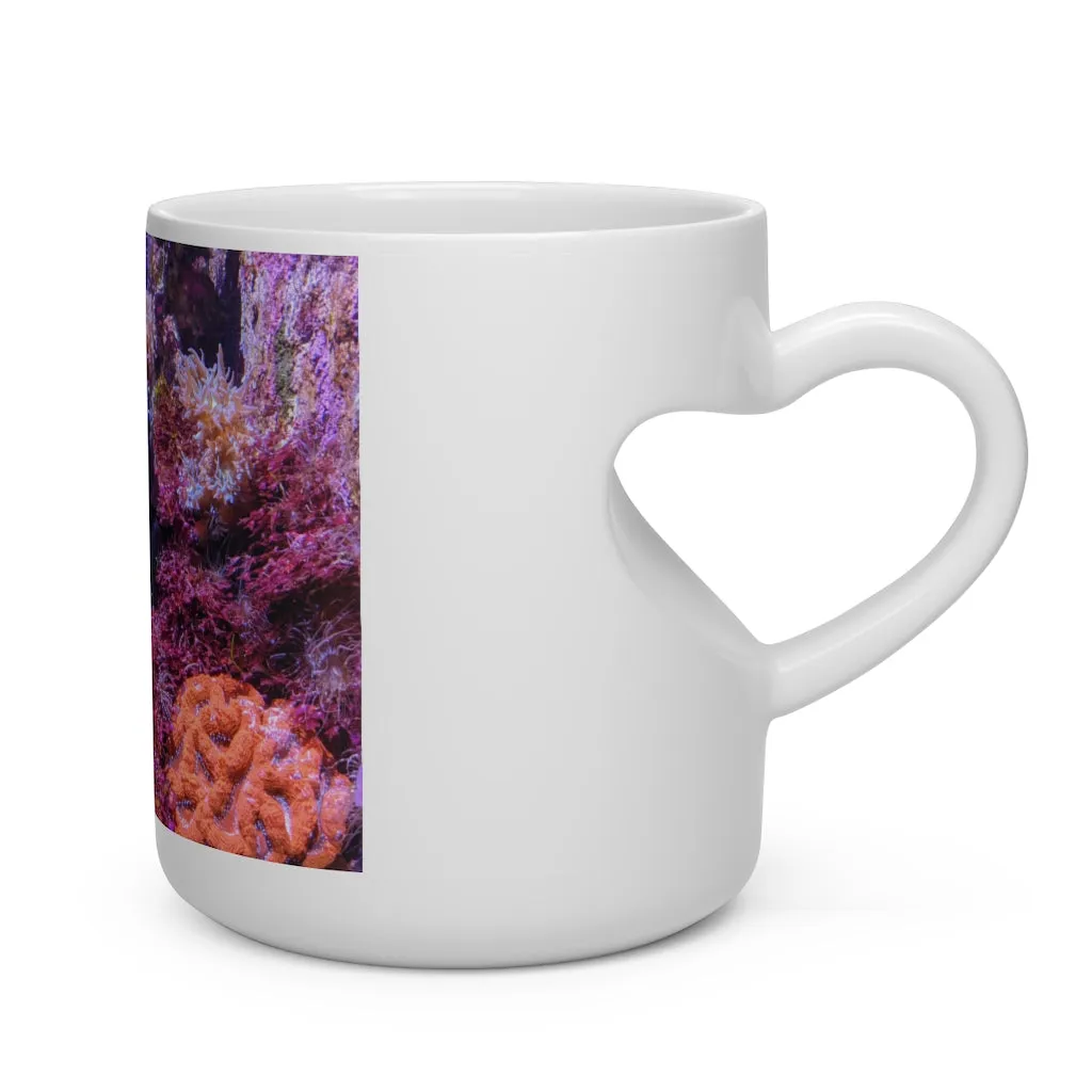 Aquarium Heart Shape Mug