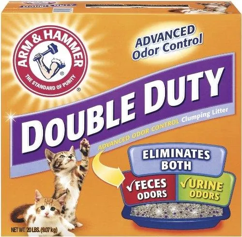 Arm & Hammer Double Duty Advanced Odor Control Clumping Cat Litter (20-lb)