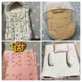 Baby bedding/ Newborn essentials (combo of 4)