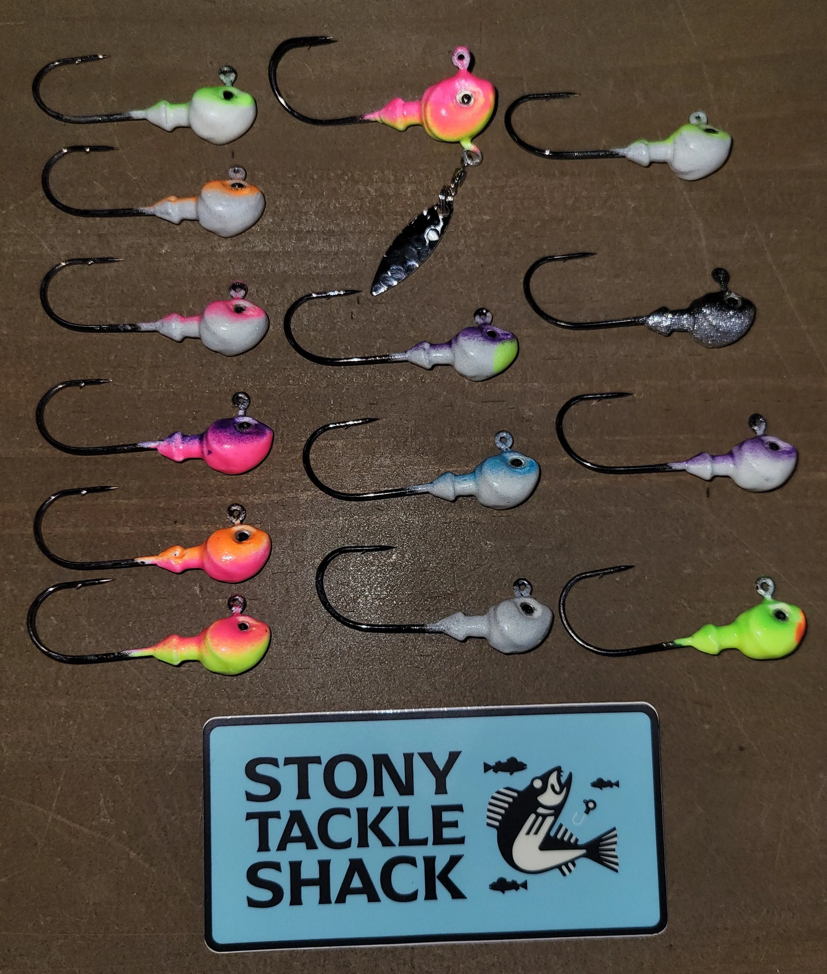 Big Sky Cyclone 1/2oz Hecla Hammer Jigs w/Flasher