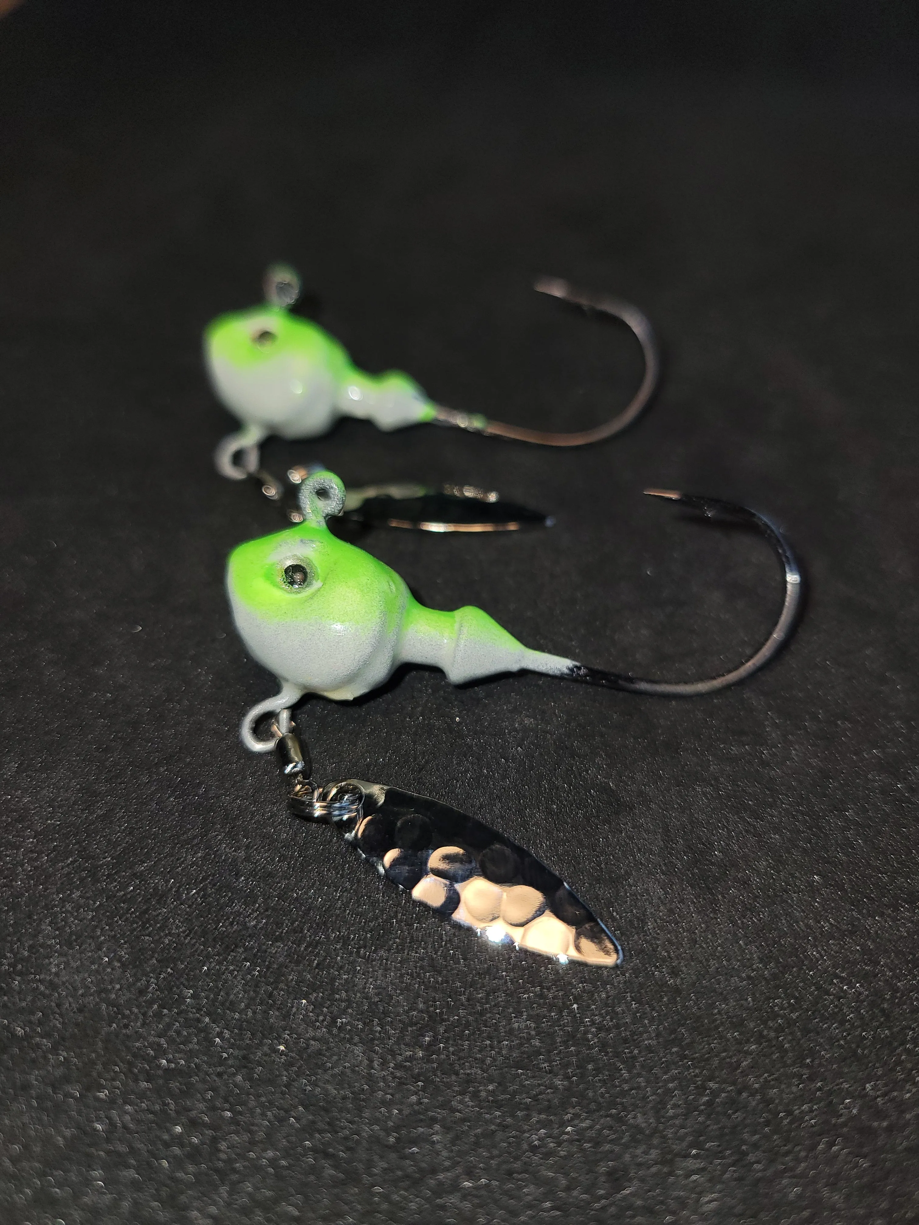 Big Sky Cyclone 1/2oz Hecla Hammer Jigs w/Flasher