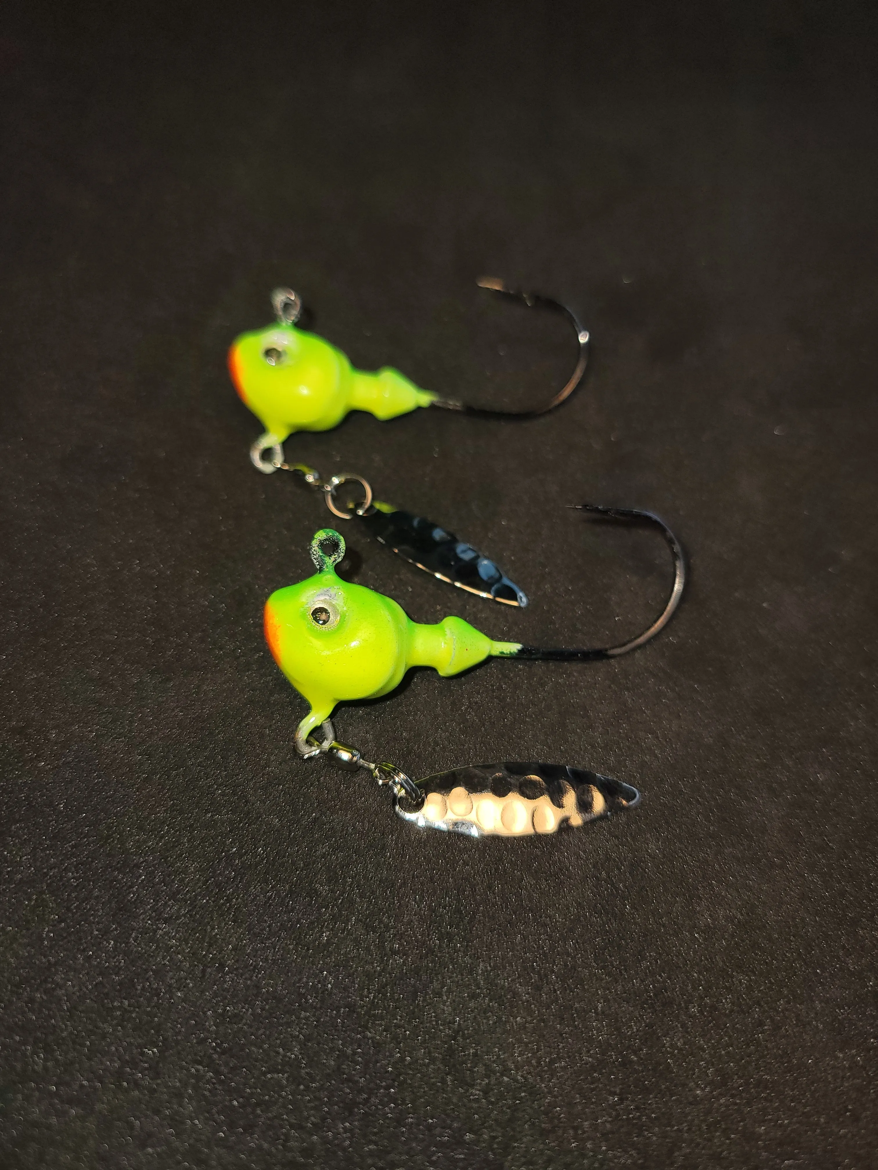 Big Sky Cyclone 1/2oz Hecla Hammer Jigs w/Flasher