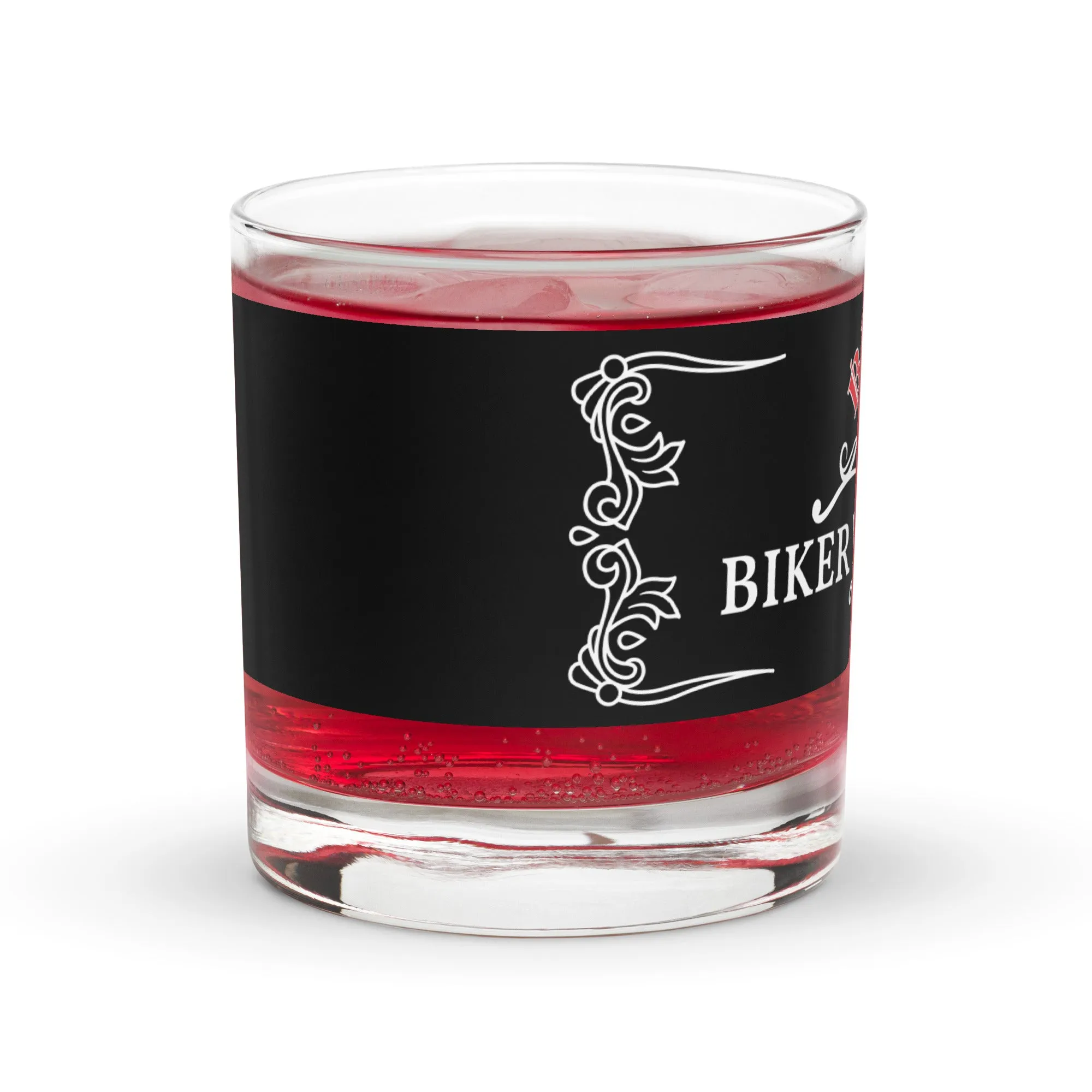 Biker whiskey cup