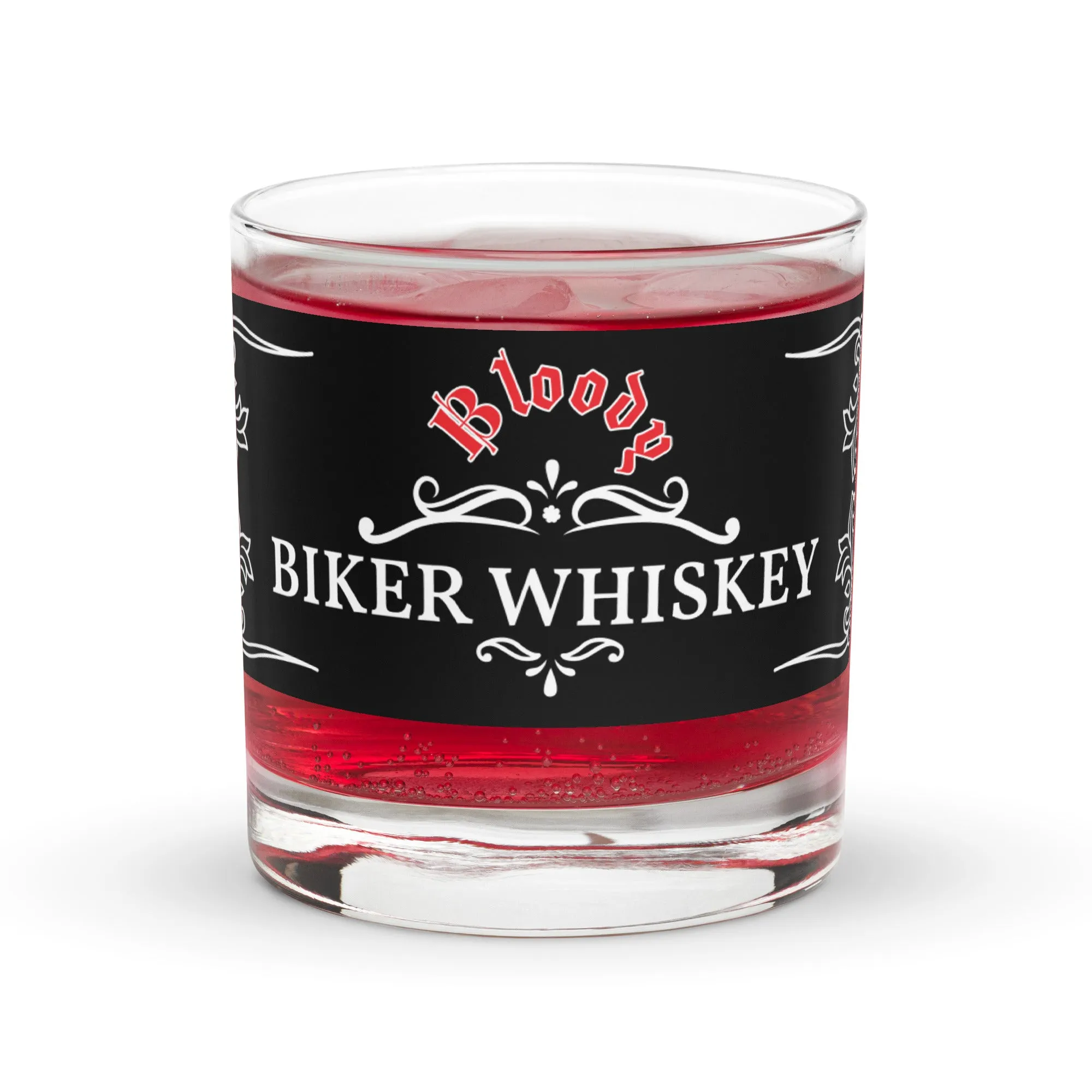 Biker whiskey cup