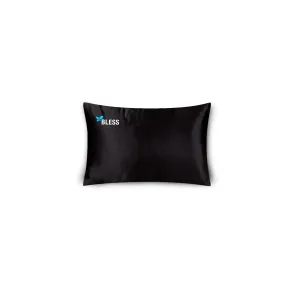 Bless satin pillowcase (Black)