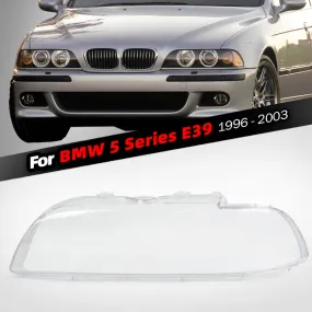 BMW 5 Series/E39 1996-2003 Car Front Headlight Cover For  Auto Shell Headlamp Lampshade Shell Cover Transparent