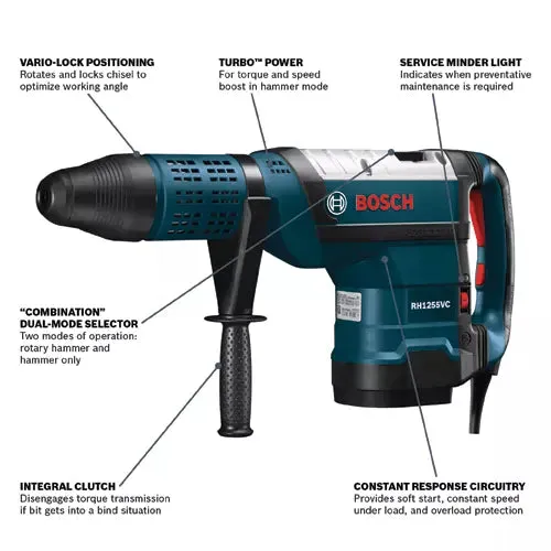 Bosch SDS-Max 2" Combination Hammer