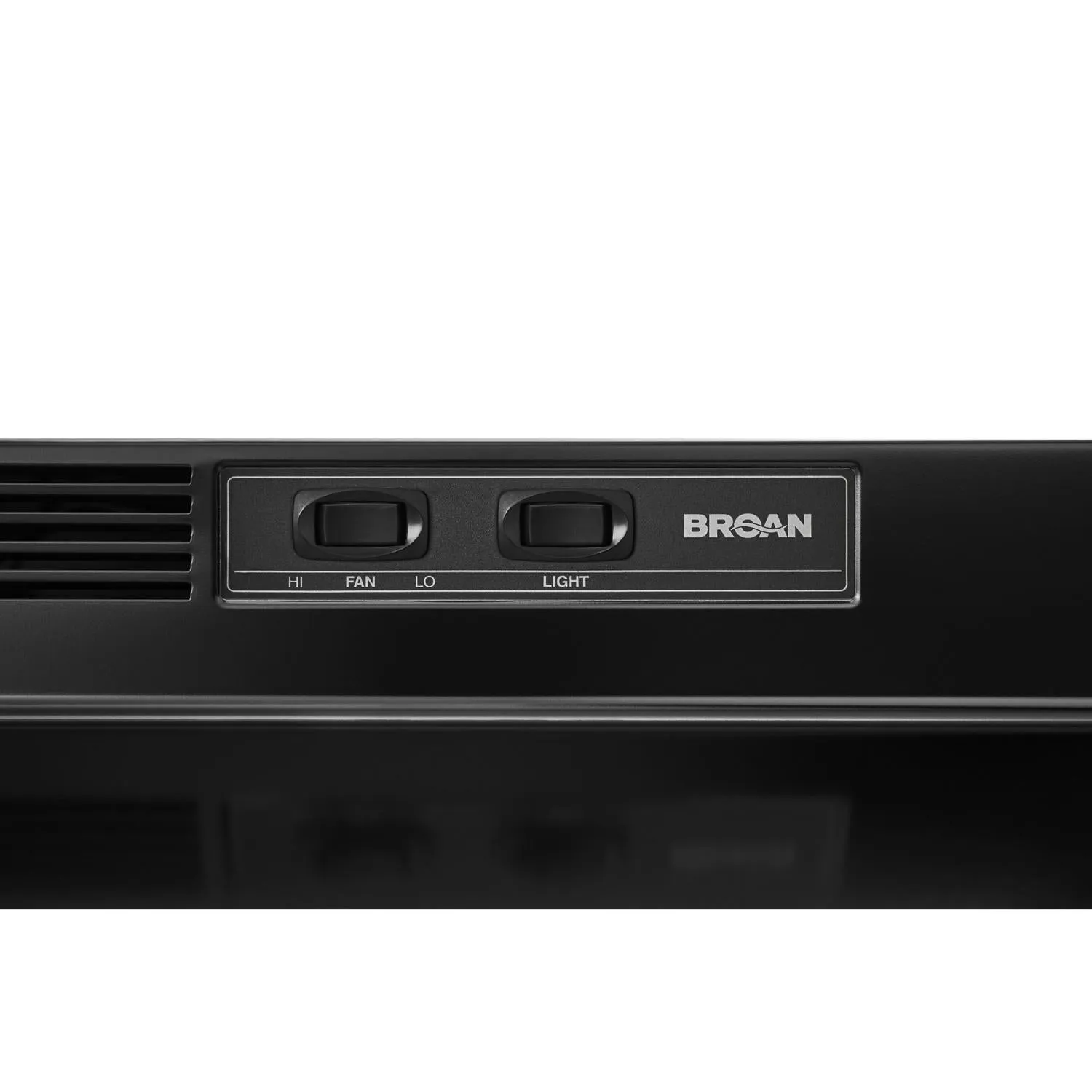 Broan® 36-Inch Ductless Under-Cabinet Range Hood, Black