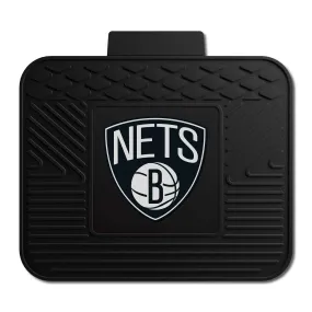 Brooklyn Nets Back Seat Car Utility Mat - 14in. x 17in.