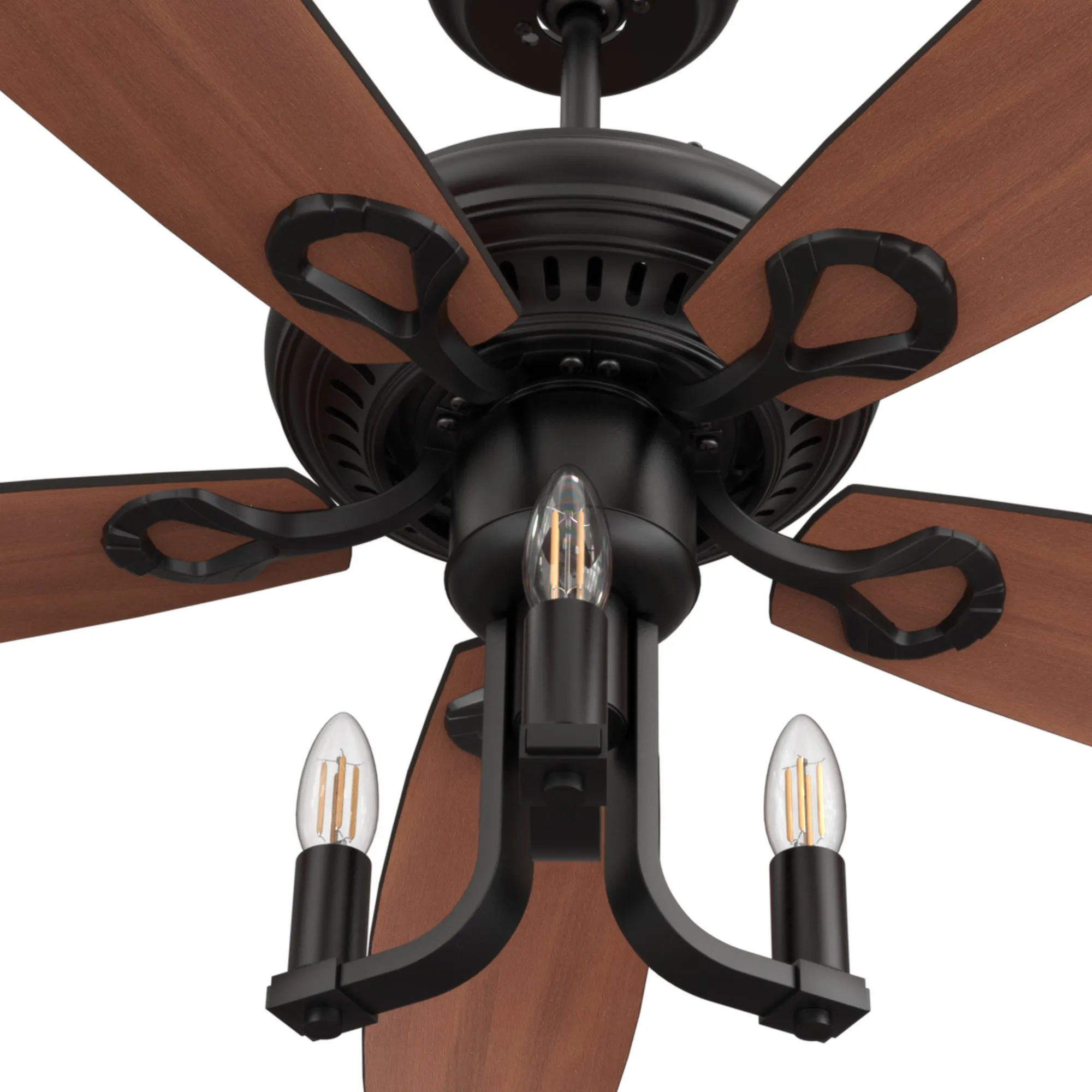 Bryson DC Ceiling Fan with Lights and Remote 52 inch 10 speed option