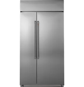 Café Stainless Steel 42" Built-In Side-by-Side Refrigerator (25.1 Cu. Ft.) - CSB42WP2NS1