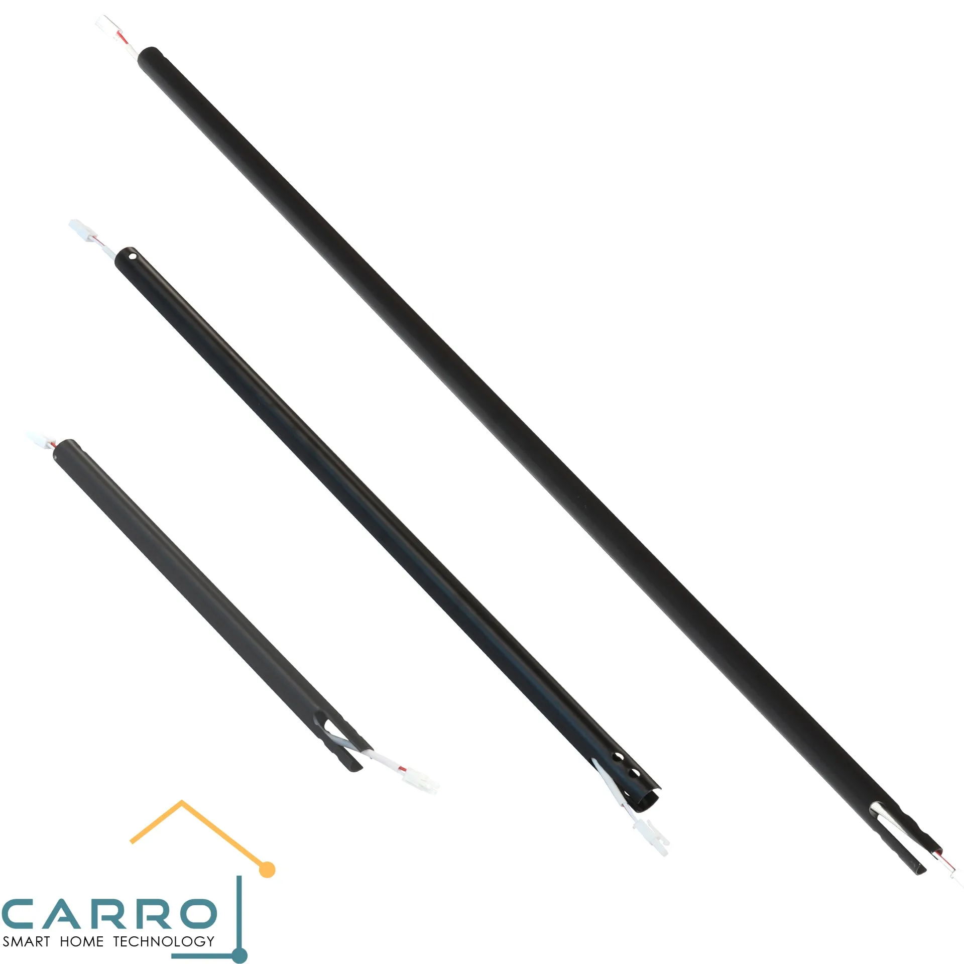 Carro Smart Ceiling Fan 36" Extended Downrod Version 1 - Black (DC Motor Suitable)