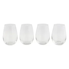 Cellar Tonic 500ml Stemless White Wine Glass - Set of 4