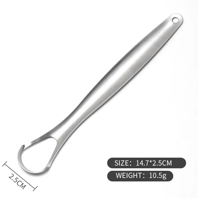 Cleaner Stainless Steel Set Tongue Scraper