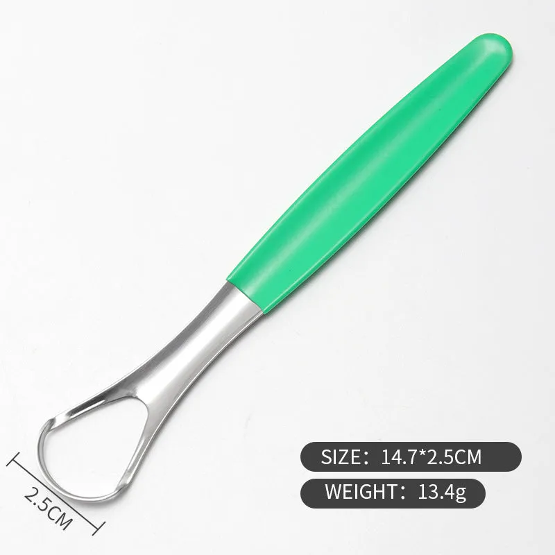 Cleaner Stainless Steel Set Tongue Scraper