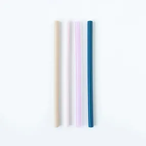 COLOURED STRAWS (4 Pack)