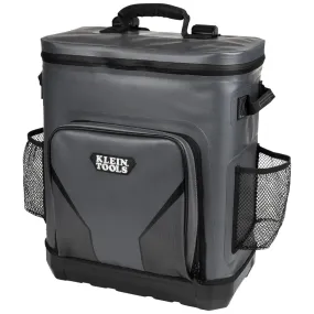 Cooler - Klein Tools Backpack Cooler, Insulated, 30 Can Capacity, 62810BPCLR