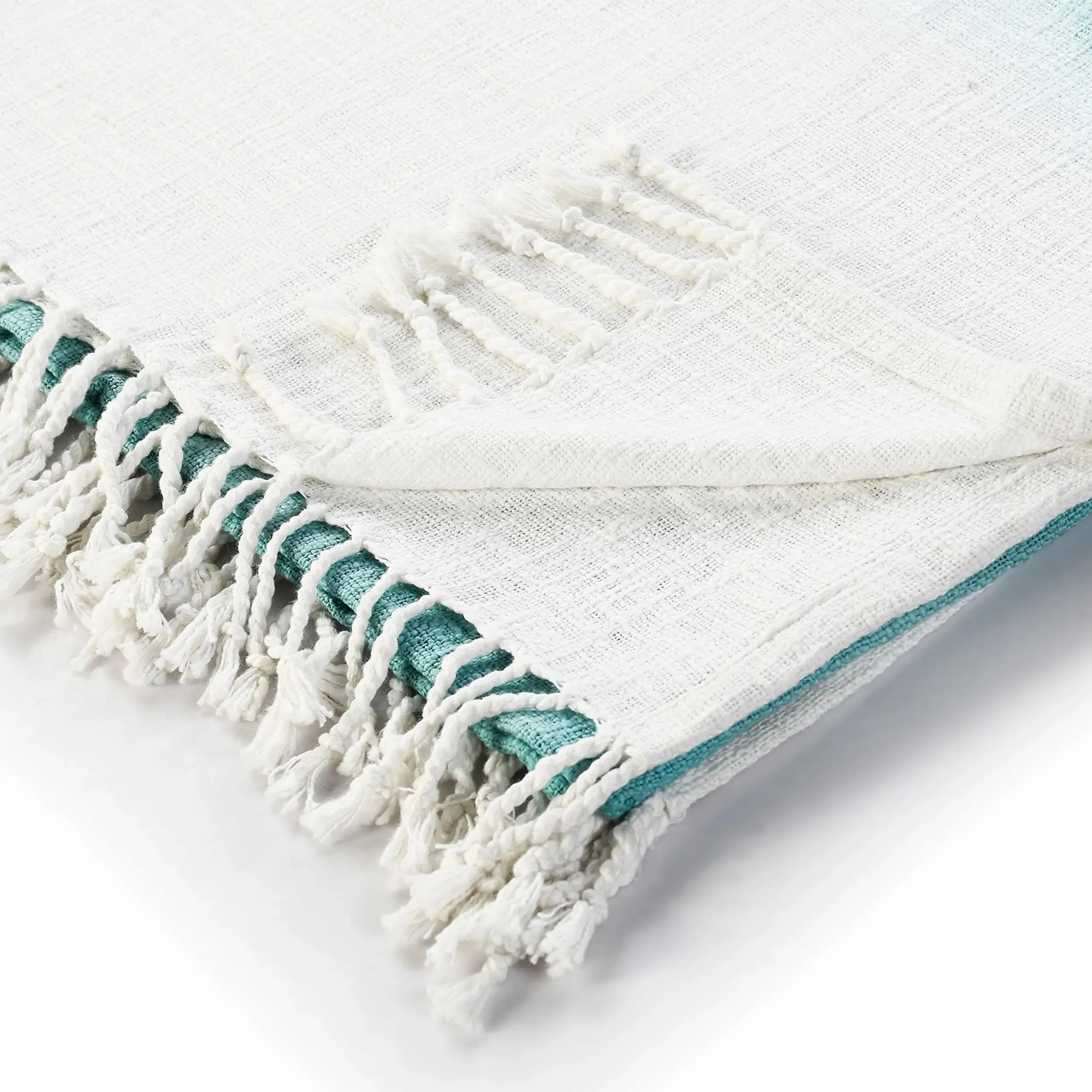 Cotton Woven Throw Blanket