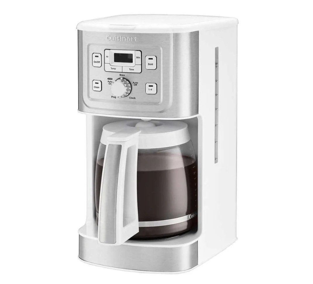 Cuisinart 14 Cup Programmable Coffee Maker White - Certified Refurbished