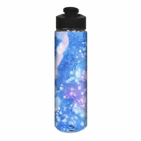 Designer Sipper Bottle for Kids -  Arctic Space Purple Watercolor