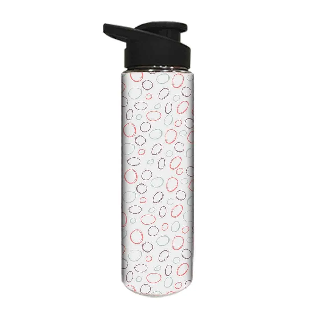 Designer Stainless Steel Water Bottle -  Colorful Circle