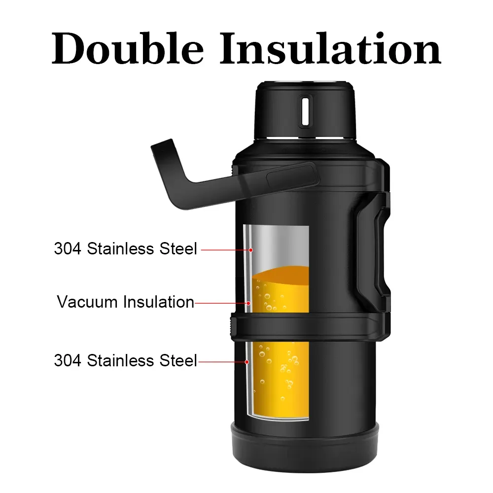 DKADI KD9058 Large Capacity Double Wall Vacumm Bottle ( 3 or 4 or 5 Liters)