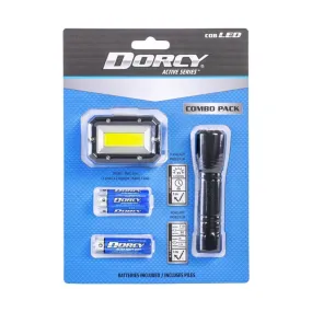 Dorcy LED Flashlight and Headlamp