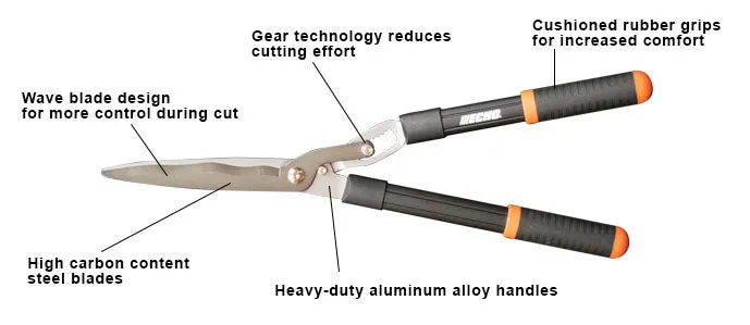 ECHO 9" Hedge Shears