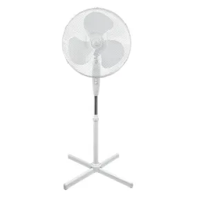 Electrical Supply Sunbeam 16" Oscillating Pedestal Fan - White | SS-1636M