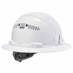 Ergodyne 60154 8973  White Class C Hard Hat Full Brim