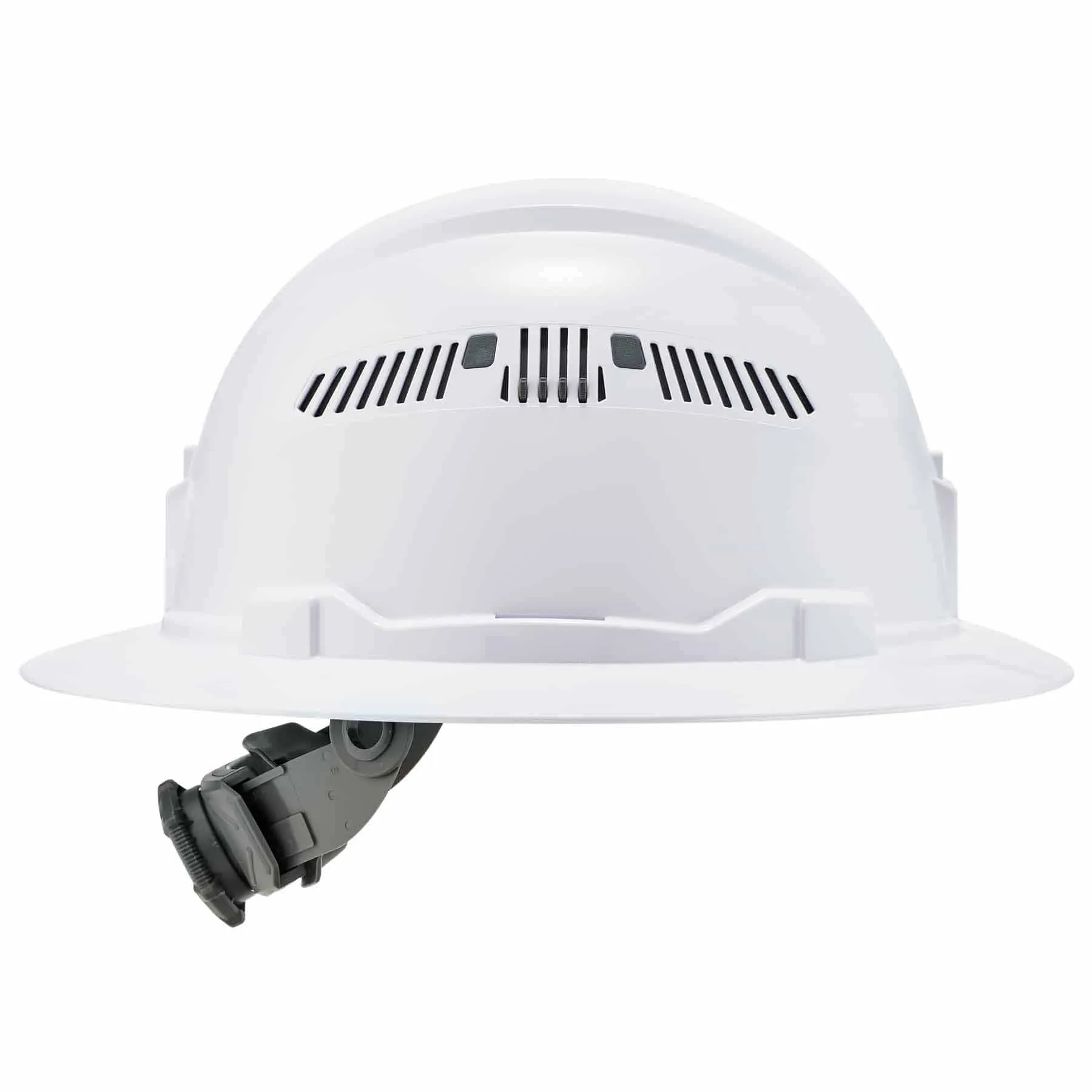 Ergodyne 60154 8973  White Class C Hard Hat Full Brim