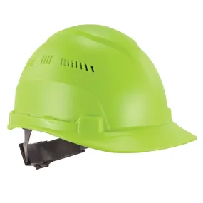 Ergodyne 60224 #8966 Lime Lightweight Cap-Style Hard Hat Vented Class C