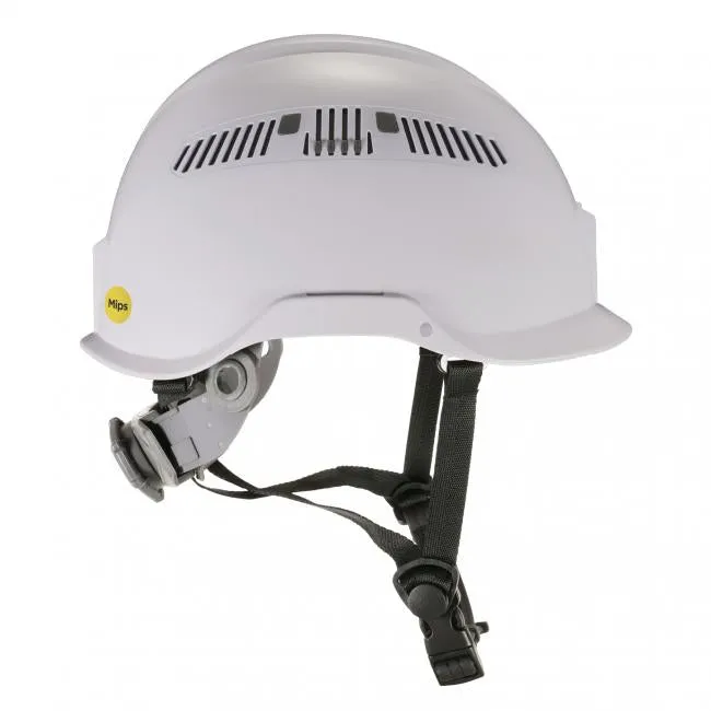 Ergodyne Skullerz 8975 MIPS Type 1 Class C Safety Helmet with MIPS Technology & Adjustable Venting - White