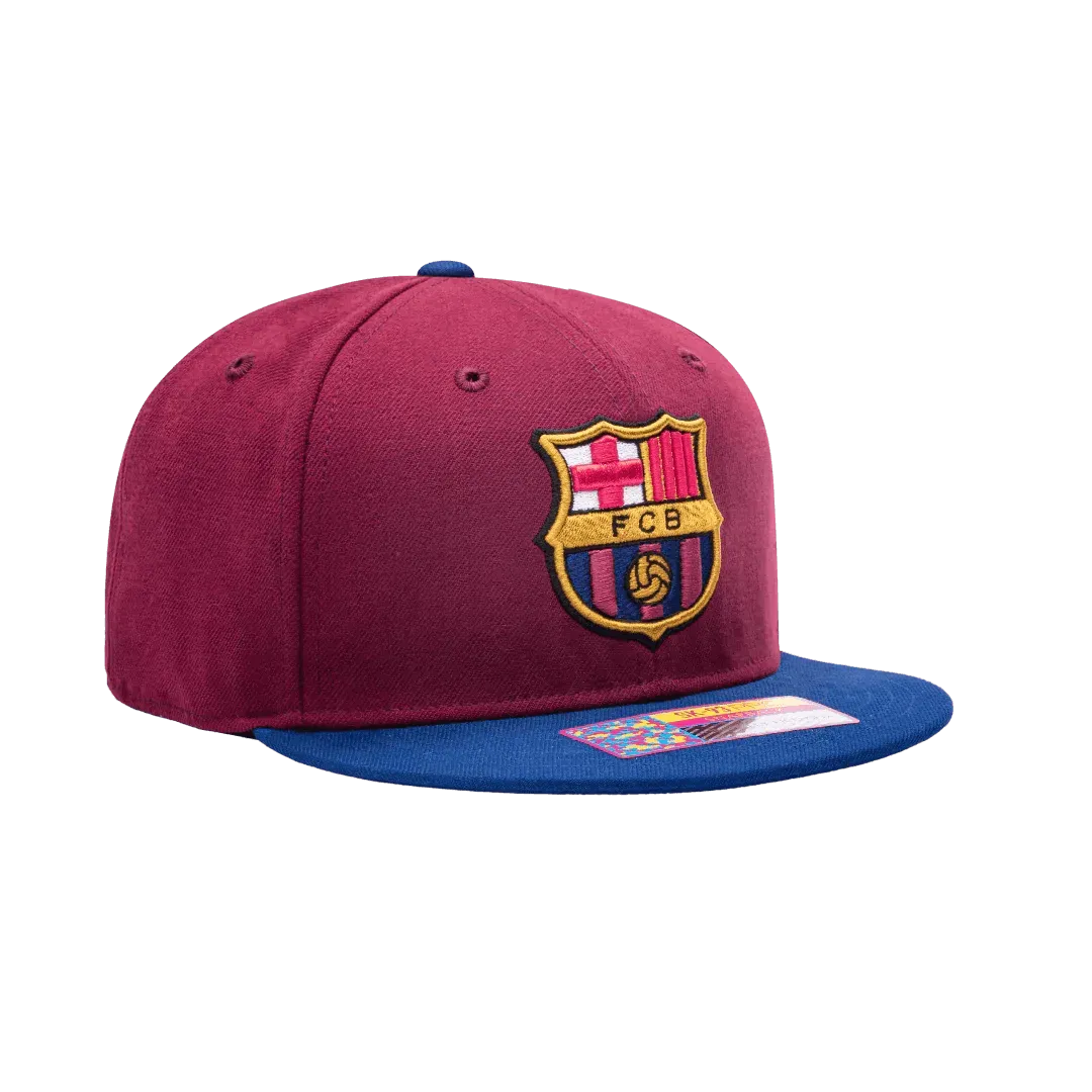 Fan Ink Collection Club Barcelona Team Snapback