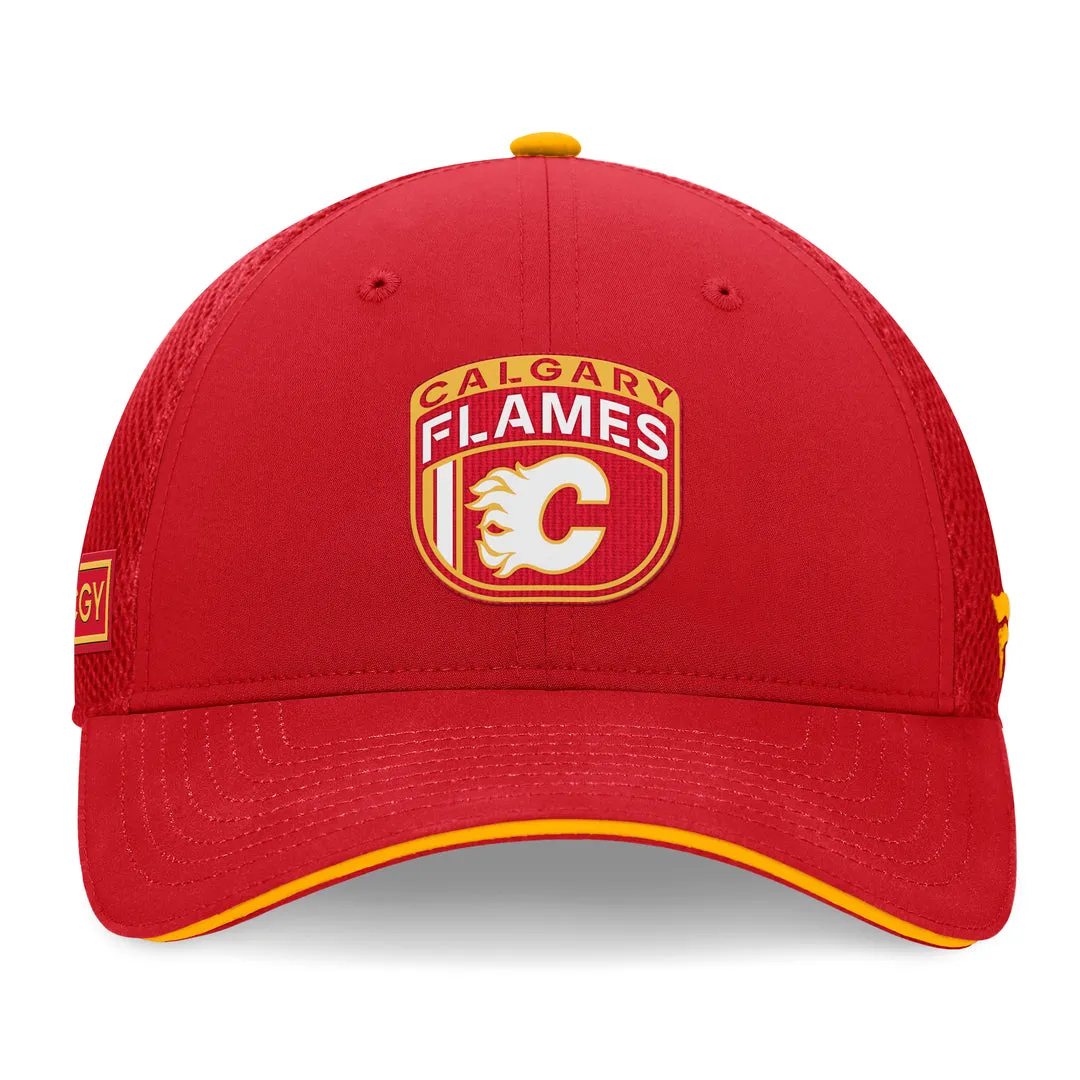 Fanatics Men's NHL Calgary Flames 2024 Adjustable Draft Cap