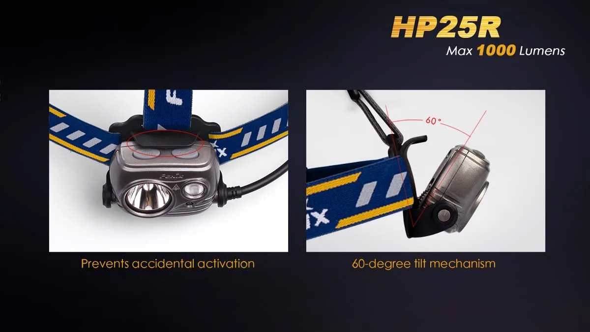 Fenix HP25R USB Rechargeable Headlamp - DISCONTINUED