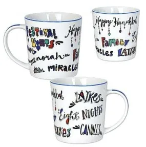 Festive Hanukkah Mug